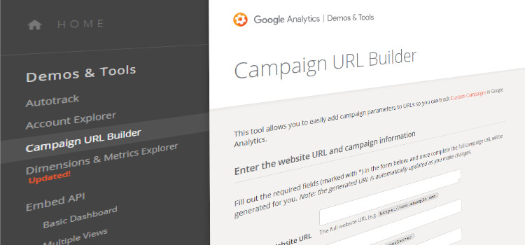 Google Campaign URL Builder tool